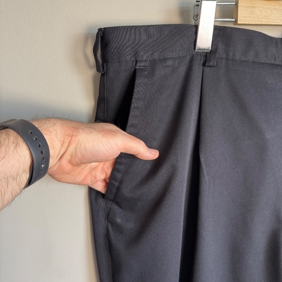 Nike Fit Dry Men's Performance Golf Casual Dress‎ Pants Black 40x32 Outdoor Club - Picture 4 of 16